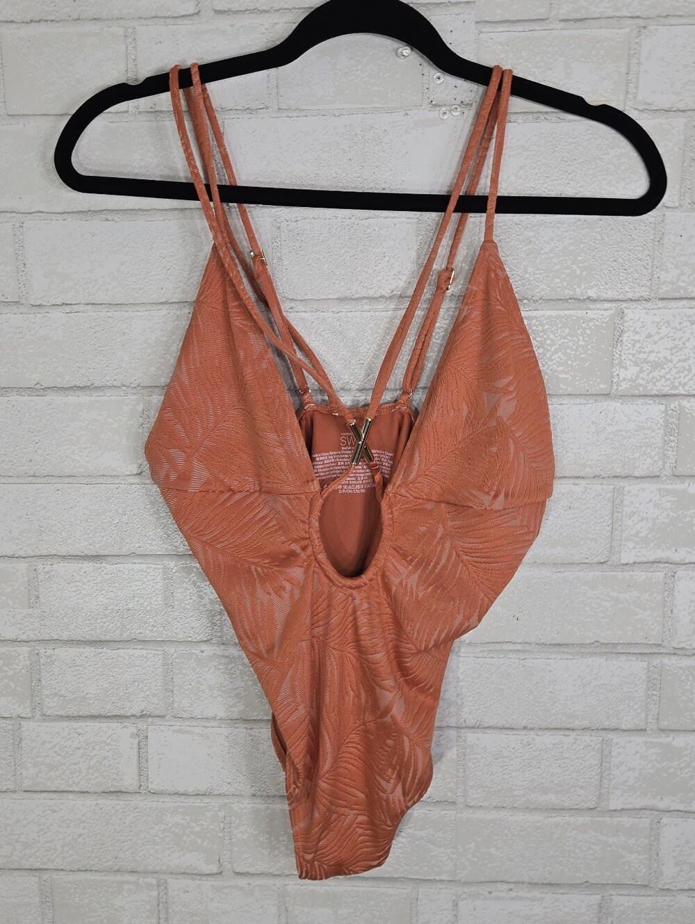 Victoria's Secret Archives Sexy Straps Plunge One-Piece Swimsuit - Picture 6 of 13